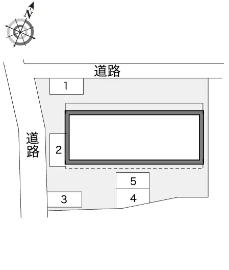 ★手数料０円★八王子市東中野　月極駐車場（LP）